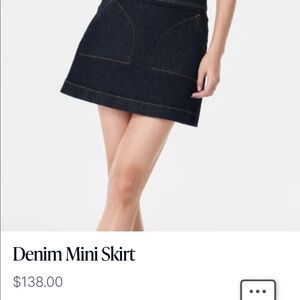 NWT! Spanx Denim Skirt w/ built in shorts! Size 2x